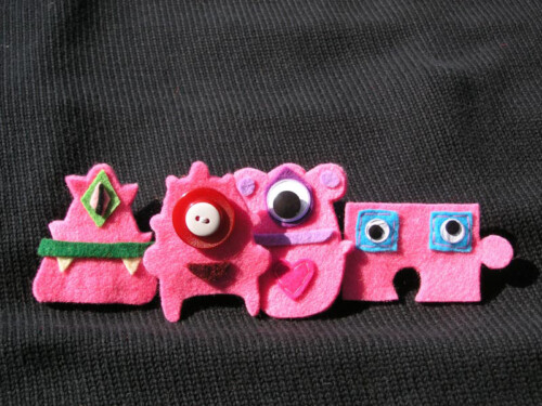 felt pins | pregadeiras